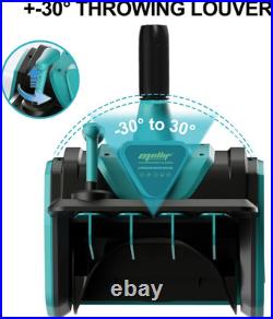 36V Cordless Snow Shovel Compatible with Makita 18V Battery(Tool Only), Electric