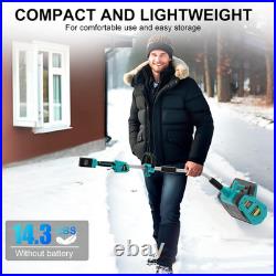 36V Cordless Snow Shovel Compatible with Makita 18V Battery(Tool Only), Electric