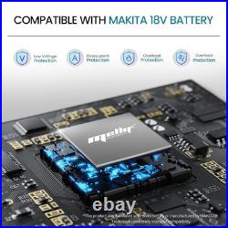 36V Cordless Snow Shovel Compatible with Makita 18V Battery(Tool Only), Electric