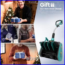 36V Cordless Snow Shovel Compatible with Makita 18V Battery(Tool Only), Electric