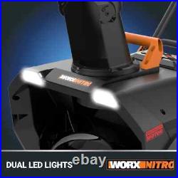 40V 20 Cordless Snow Blower with Brushless Motor WG471 40V 20 Cordless Snow Blower with Brushless Motor WG471