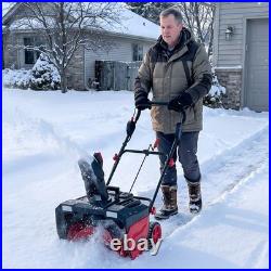 40V (2X20V) 21 Cordless Snow Blower with Brushless Motor & 2 Batteries Blower 40V (2X20V) 21 Cordless Snow Blower with Brushless Motor & 2 Batteries Blower