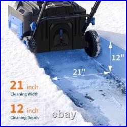 40V (2X20V) 21 Cordless Snow Blower with Brushless Motor & 2 Batteries &Charger