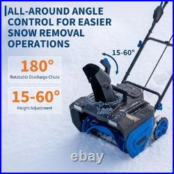 40V (2X20V) 21 Cordless Snow Blower with Brushless Motor & 2 Batteries &Charger