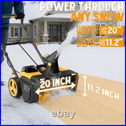 40V Battery 20 inch Cordless Snow Shovel Electric Snow Blower/Snow Thrower New