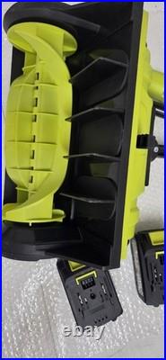 40V Brushless Cordless Snow Shovel, 13-Inch Electric Snow Blower with 2X 4.0Ah B