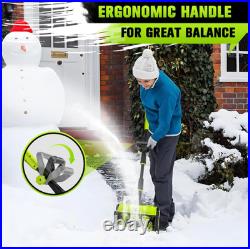40V Cordless Snow Shovel 13 Brushless Powerful & Lightweight