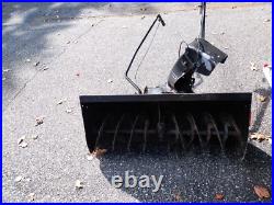42 snow thrower attachment for craftsman tractor snowthrower auger maine
