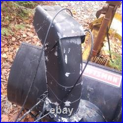 42 snow thrower attachment for craftsman tractor snowthrower auger maine