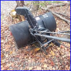 42 snow thrower attachment for craftsman tractor snowthrower auger maine