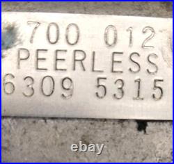 5 Speed Peerless 700-012 Transmission Internals Craftsman Mower Snowblower