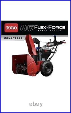 60-Volt Flex-Force New-in-Box Toro Power Max 39924 24 Cordless Snowblower