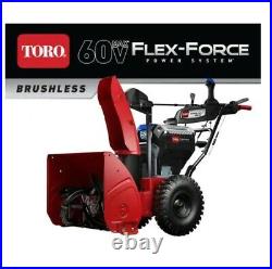 60-Volt Flex-Force New-in-Box Toro Power Max e26 Cordless Snow Blower Snowblower