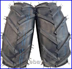 6 Tiller Snow Blower Thrower TIRE RIM WHEEL 3/4ID shaft TWO 13x5.00-6 assembly