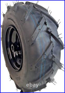 6 Tiller Snow Blower Thrower TIRE RIM WHEEL 3/4ID shaft TWO 13x5.00-6 assembly