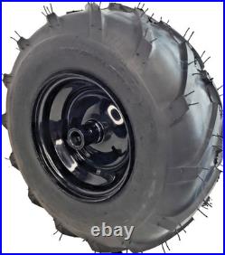 6 Tiller Snow Blower Thrower TIRE RIM WHEEL 3/4ID shaft TWO 13x5.00-6 assembly 6 Tiller Snow Blower Thrower TIRE RIM WHEEL 3/4ID shaft TWO 13x5.00-6 assembly