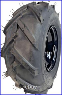 6 Tiller Snow Blower Thrower TIRE RIM WHEEL 3/4ID shaft TWO 13x5.00-6 assembly 6 Tiller Snow Blower Thrower TIRE RIM WHEEL 3/4ID shaft TWO 13x5.00-6 assembly