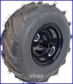 6 Tiller Snow Blower Thrower TIRE RIM WHEEL 3/4ID shaft TWO 13x5.00-6 assembly 6 Tiller Snow Blower Thrower TIRE RIM WHEEL 3/4ID shaft TWO 13x5.00-6 assembly