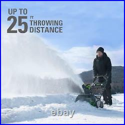 80V (75+ Compatible Tools) 20 Brushless Cordless Snow Blower, Tool Only 80V (75+ Compatible Tools) 20 Brushless Cordless Snow Blower, Tool Only