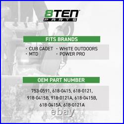 8TEN Auger Gearbox for Cub Cadet 926TE 826SWE 926SWE 26 Snow Blower 918-0415B