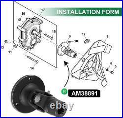 AM38891 Rotor Drive Plate for John Deere 359 Snow Blower, 47,54,59,60,1420