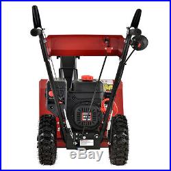 AMICO 22 inch 212cc Two-Stage Electric Start Gas Snow Blower/Thrower