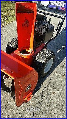 ARIENS SNOWBLOWER 1128 ELECTRIC START LIGHT HEATED BARS