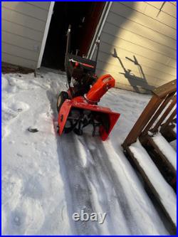 ARIENS SNOWBLOWER. Used Working ST524 24 5hp Snowblower