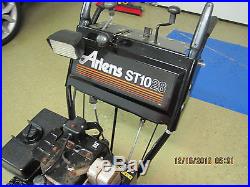 Ariens St1028 Snow Blower 10 HP Electric Start 2 Stage 28 In Path