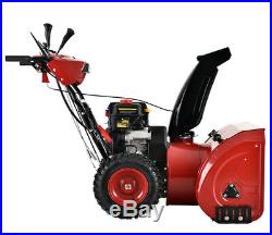 Amico 28 in. 252cc Two-Stage Electric & Recoil Start Gas Snow Blower/Thrower