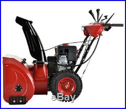 Amico 28 in. 252cc Two-Stage Electric & Recoil Start Gas Snow Blower/Thrower