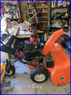 Arien snowblower 36 inch electric start used 2 seasons great condition
