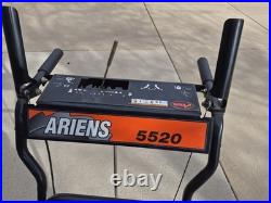 Ariens 5520 Two Stage Gasoline Metal Snow Blower Orange
