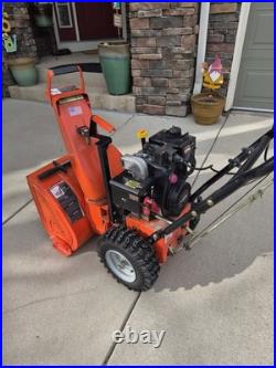Ariens 5520 Two Stage Gasoline Metal Snow Blower Orange
