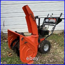 Ariens 8526 Snow Blower Working Operational 8.5hp Tecumseh 318 CCs, 26 Wide