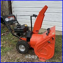 Ariens 8526 Snow Blower Working Operational 8.5hp Tecumseh 318 CCs, 26 Wide