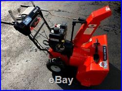 Ariens Deluxe 28 in. 2-Stage Snow Blower Thrower 250cc Electric Start Excellent