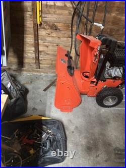Ariens Gas Powered Snow Blower with Manual Chute Control Electric Start 24 Inch