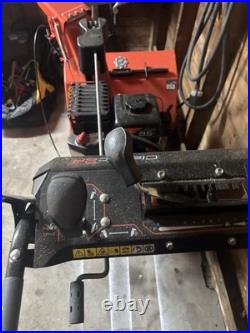 Ariens Gas Powered Snow Blower with Manual Chute Control Electric Start 24 Inch