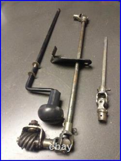 Ariens ST824 Snowblower 924082 Chute Control Rod Asm with 3 Universals & Worm Gear