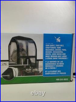 Arnold Deluxe Universal Snow Cab 490-241-0032 Fits Most 2 Stage Snow Blowers