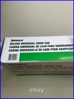Arnold Deluxe Universal Snow Cab 490-241-0032 Fits Most 2 Stage Snow Blowers