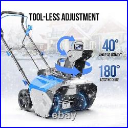 BADGER Snow Blower 40V Electric Brushless with LED for Wet Snow and Heavy Snow