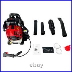 Backpack Gas Leaf Blower 76CC 660CFM 200MPH 4 Stroke, Snow Blower EPA Compliant