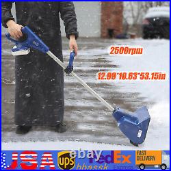 Battery Powered Electric Snow Thrower 24V-SS11 Cordless Snow Thrower 2500rpm