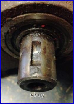 Bolens 726 Snowblower Cast Iron Spindle w Bearing Friction Disk Platten OBSOLETE