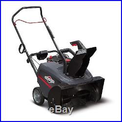 Briggs & Stratton 22-inch 163cc Single-Stage Snow Thrower with Electric Start