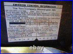 Briggs and Stratton 2-cycle Snow Blower Engine/Motor Toro Model 121-4222 Gas