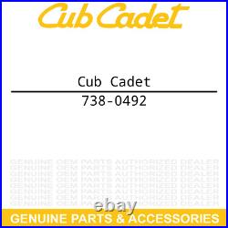 CUB CADET 738-0492 Spiral Axle 48 SWE CUB CADET Attachment 818 624 551 451 450