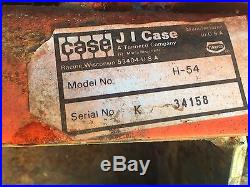 Case 54 push blade for case or Ingersoll 444 446 448 garden tractor Model H 54